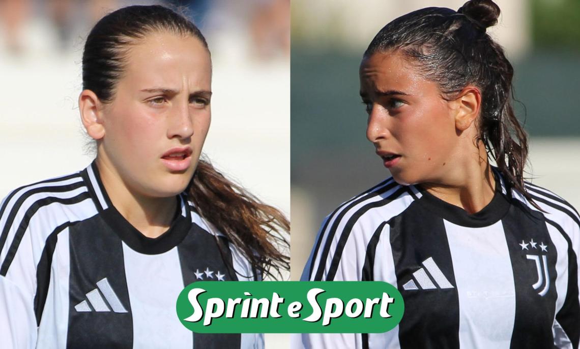 NAZIONALI UNDER 15 FEMMINILE: Juventus-Milan 1-2, in foto Francesca Marco e Martina Battocchio