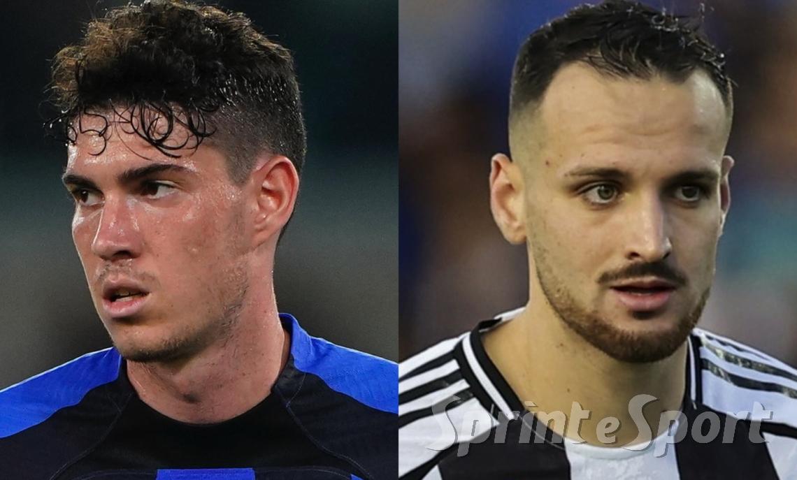 Alessandro Bastoni e Federico Gatti, Inter e Juve
