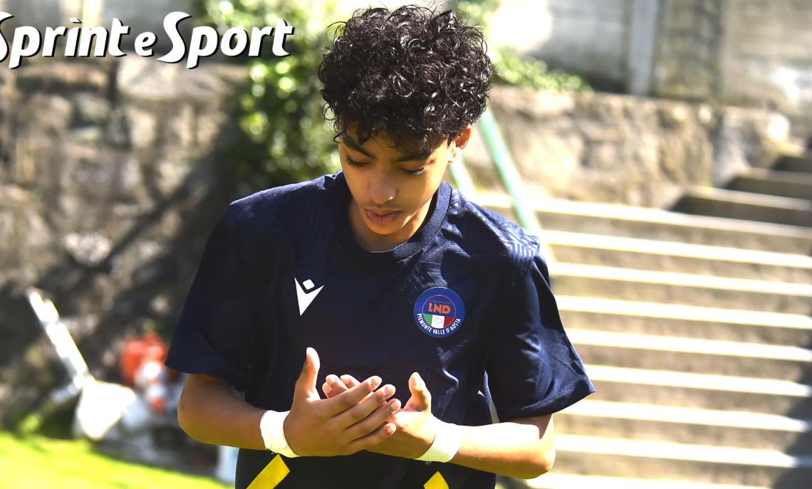 Under 14 Torneo delle Province, il foto Amine Affaoui, esterno del Barracuda e della Rappresentativa Torino Città