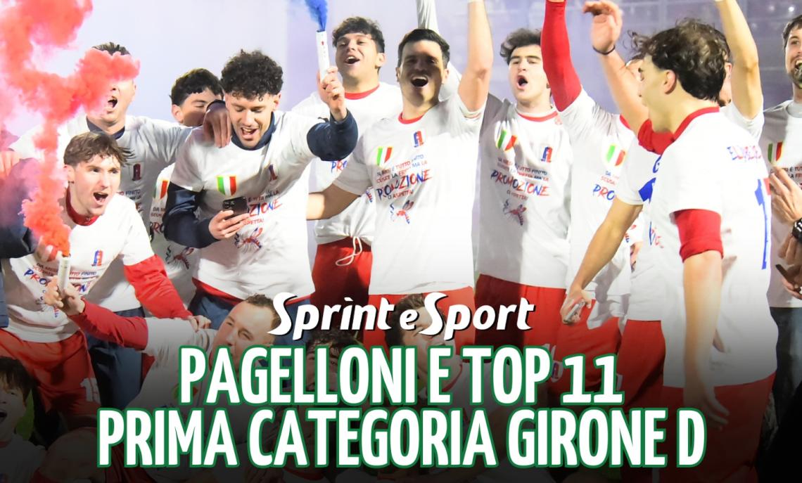 PRIMA CATEGORIA PIEMONTE PAGELLONI TOP 11 GIRONE D FOTO FESTA ORBASSANO