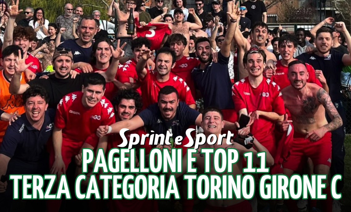 TERZA CATEGORIA CALCIO PIEMONTE TORINO PAGELLONI E TOP 11 SPRINT E SPORT