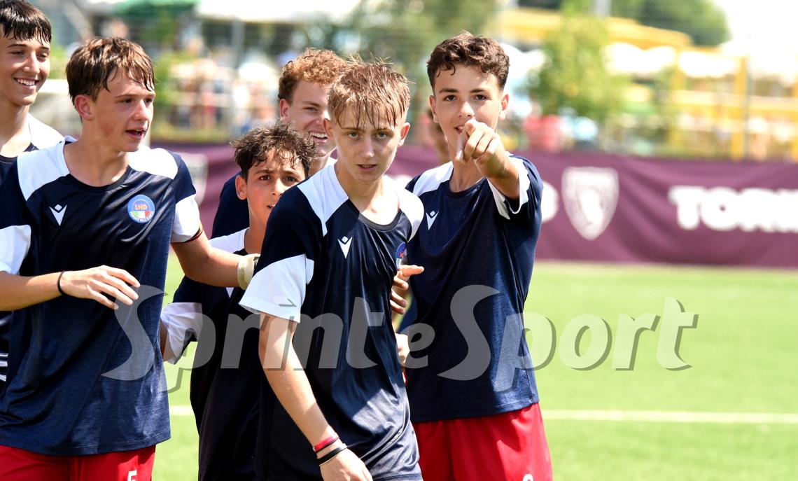 Under 14 Torneo delle Province CP Torino B-CP Cuneo: Il meraviglioso gruppo da medaglia d'argento.