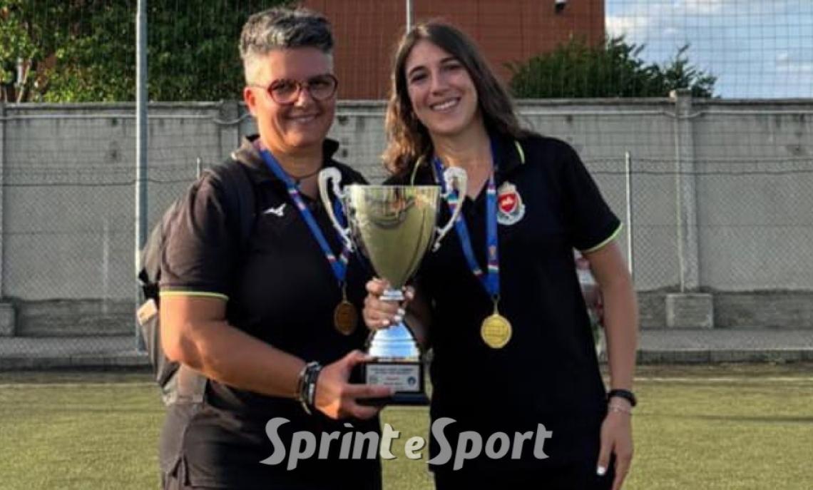 UNDER 15 FEMMINILE: Venaria, in foto Daniela Rizzo e Elisa Legora