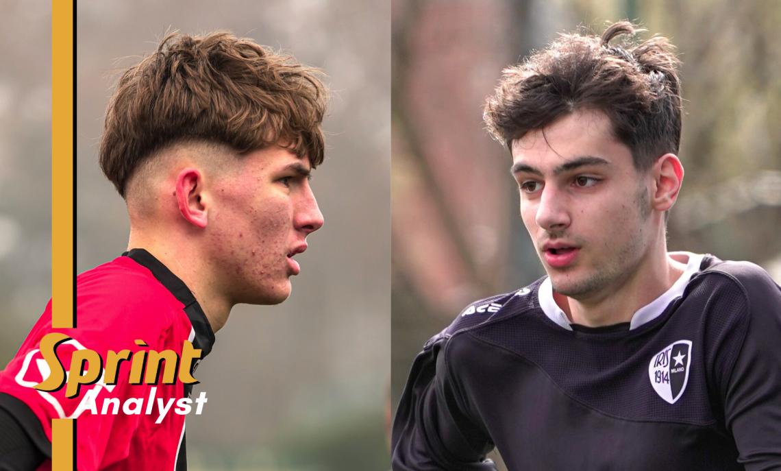 Maksim Salvaggio, Alberto Peragine; ROGOREDO, IRIS UNDER 17