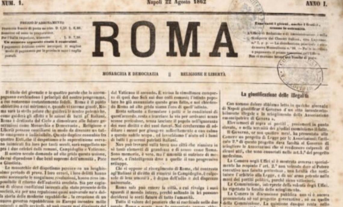 «Roma», il quotidiano che ha fatto la storia di Napoli e del Sud