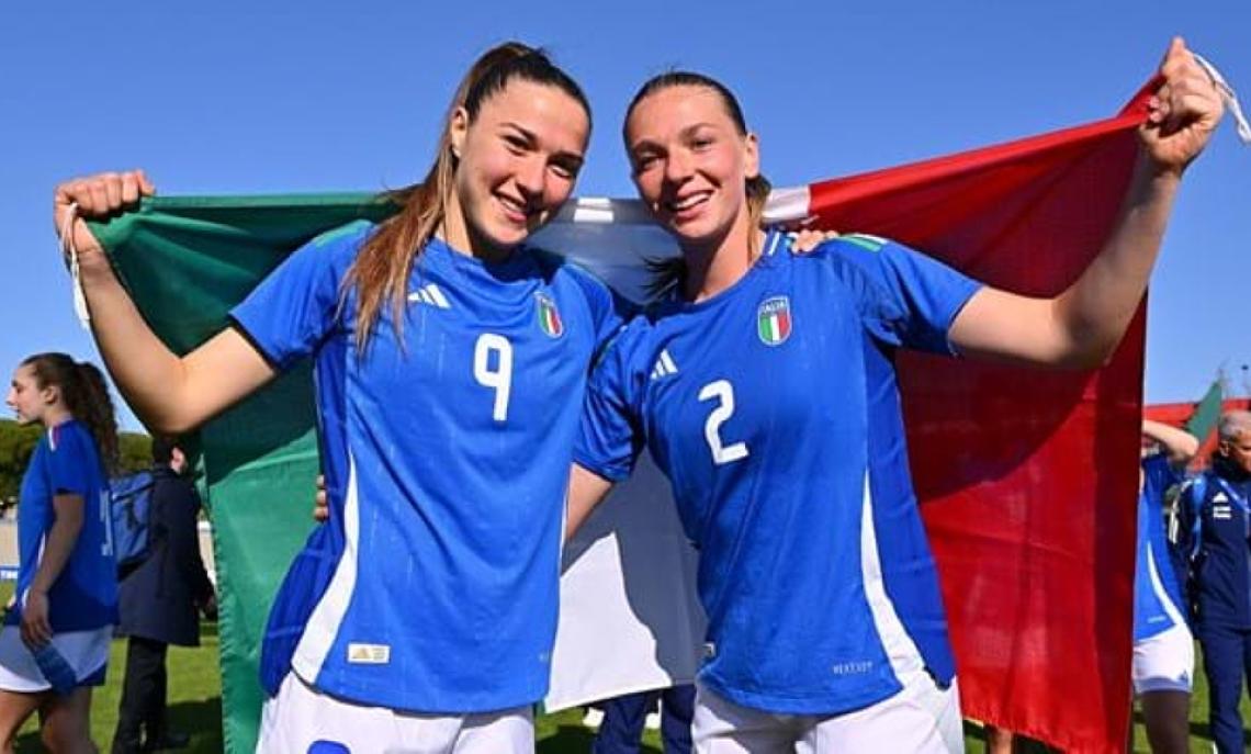 Eleonora Ferraresi e Lidia Consolini