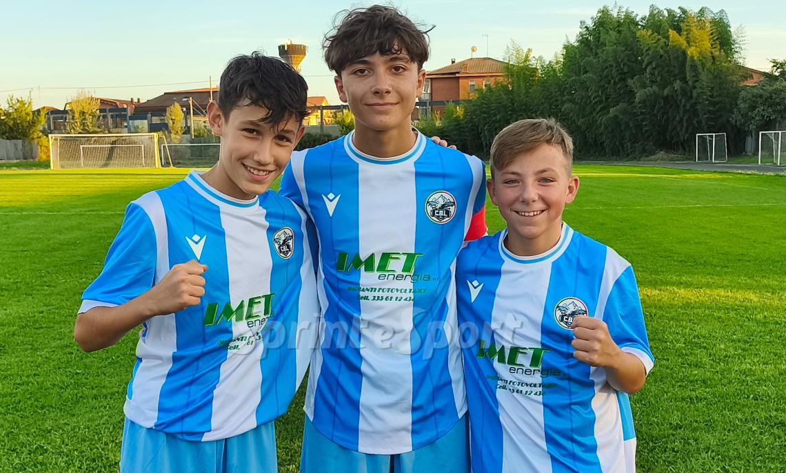 Under 14 Grande Slam, Atletico CBL-Carrara 3-0: gli autori dei gol Emanuele Sotiro, Luca Ferrero e Francesco Tortora