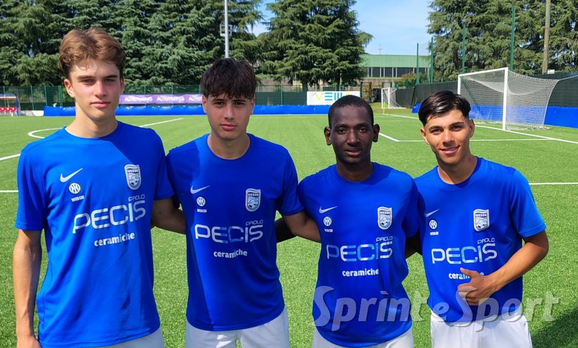ZIGLIANI, VIGANI, SIDIBE E KELLICI, UESSE SARNICO UNDER 17