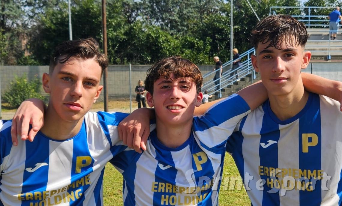 Gabriele Gnisci, Matteo Giuseppe Faia e Mattia Bongiorno &bull; PREGNANESE UNDER 17