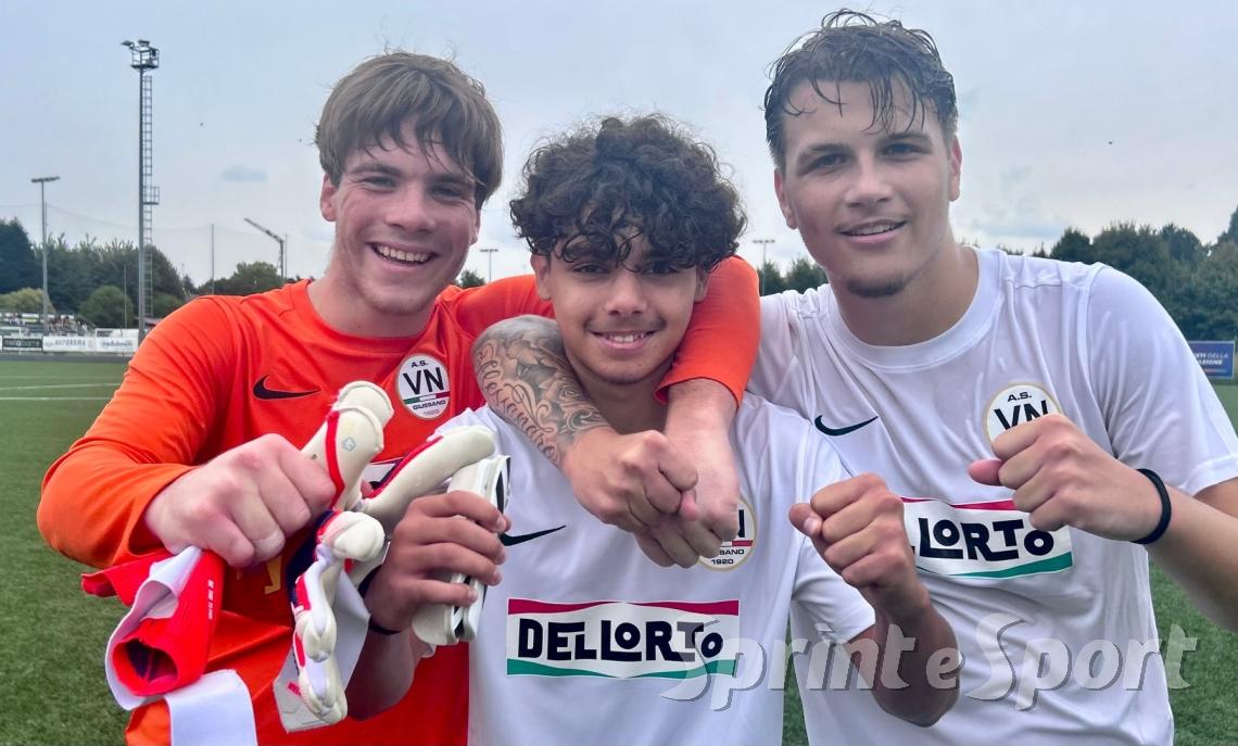 Fanaru, Boccardo, Mucedola  VIS NOVA UNDER 19 ELITE &bull;  Fanaru, Boccardo, Mucedola