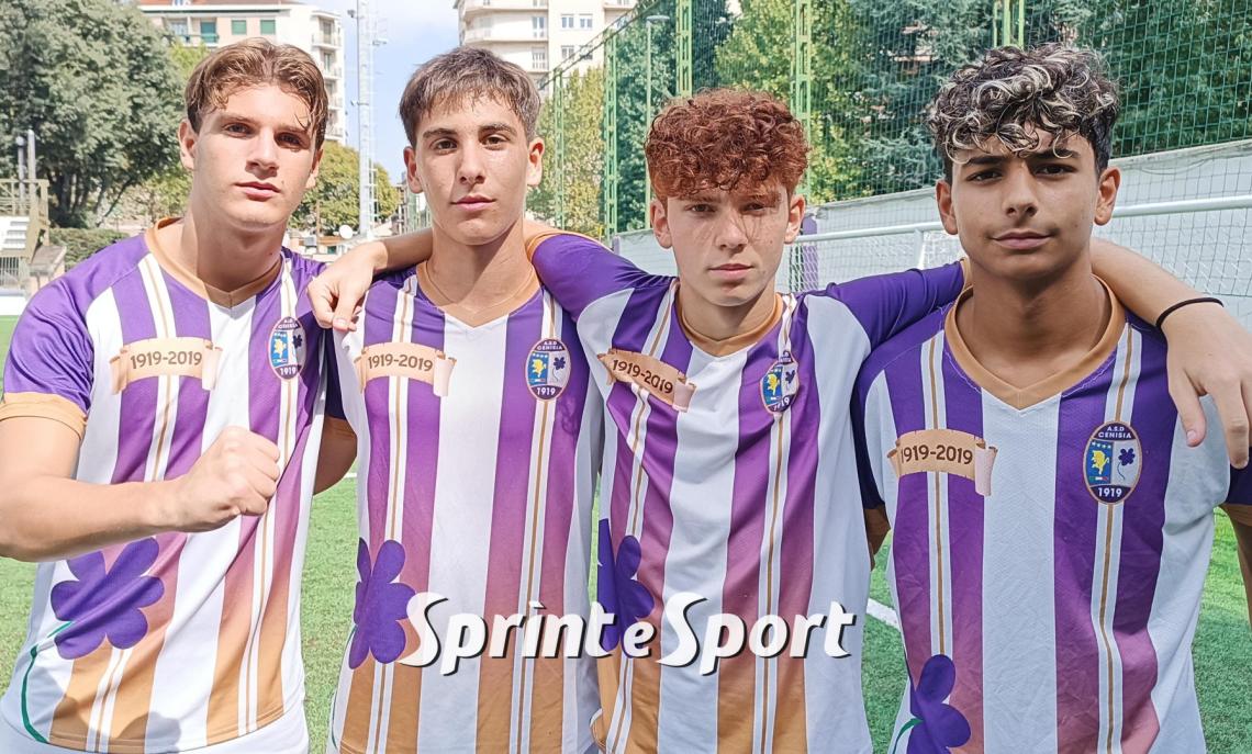 Cenisia Regionali under 17 • Robatta Edoardo, Micari Lorenzo, Lasagno Nicolò, Pellegrino Jacopo