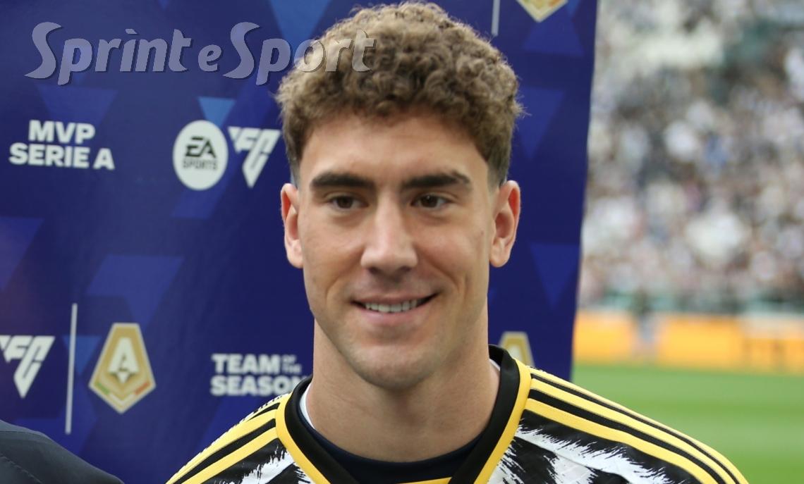 JUVENTUS-BORUSSIA DORTMUND CHAMPIONS LEAGUE - DUSAN VLAHOVIC