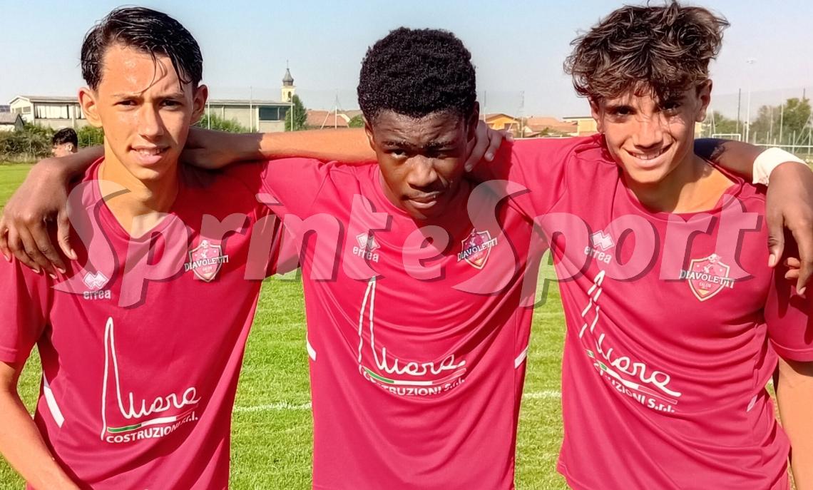 DIAVOLETTI-VOGOGNA UNDER 16 - CARLO GRANERIS HAMED DIAWARA MARCO GUARDIGLI