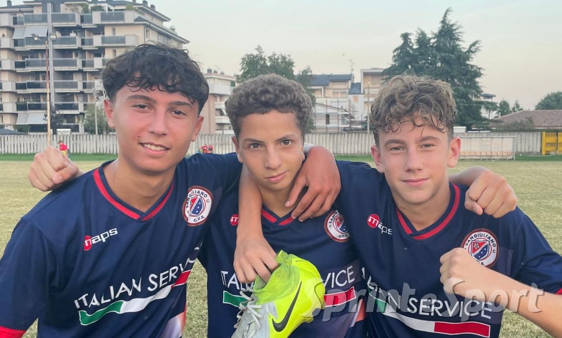 SAN GIULIANO CVS UNDER16-Ferrigno, Sessa e Inserra autori dei tre gol vittoria