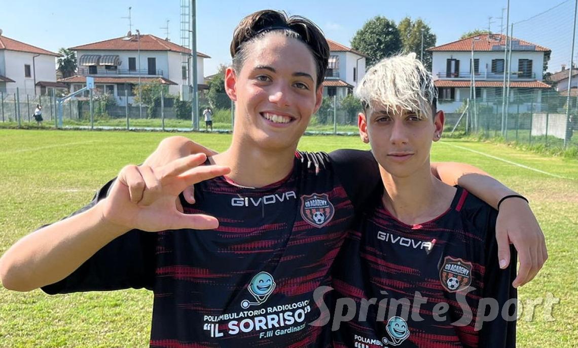  Andrea Santoro, Davide Portaluppi; CB ACADEMY UNDER 16