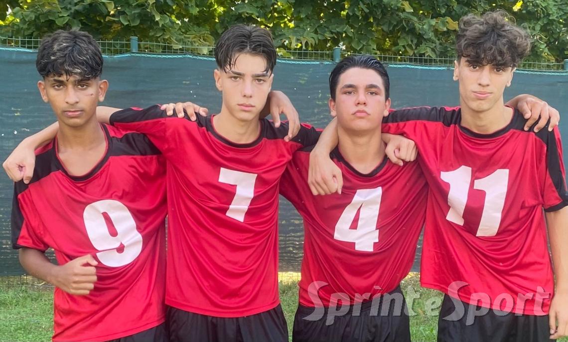Gabriele Canciani, Lorenzo Crocetti, Nico Stefano Soranno e Diego Carrozzo • ROGOREDO U16