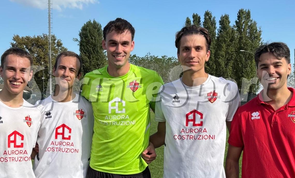 Carpentieri, Signorin, Groppo, Corona, Bilotta, Diavoletti.