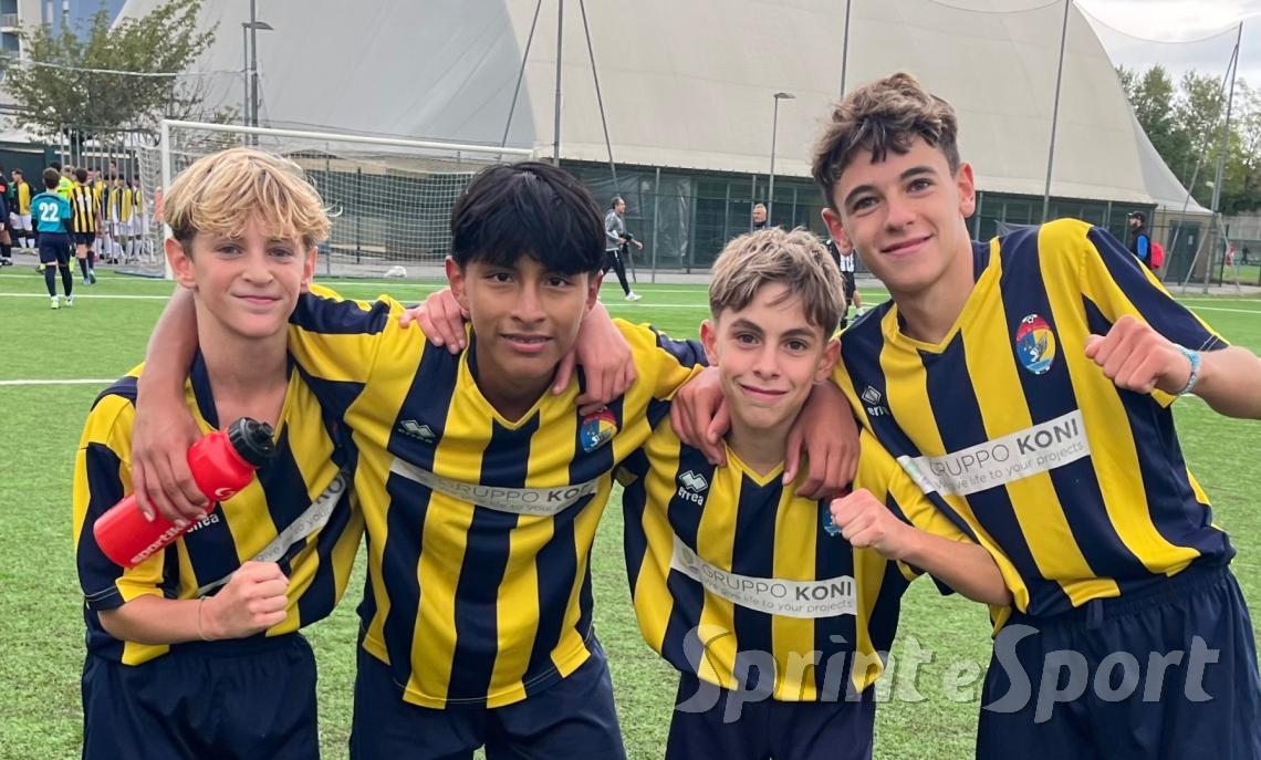 Gabriele Mastellari, Gabriel Flores, Alessandro Nenna, Luca Caputo; SEGRATE UNDER 14