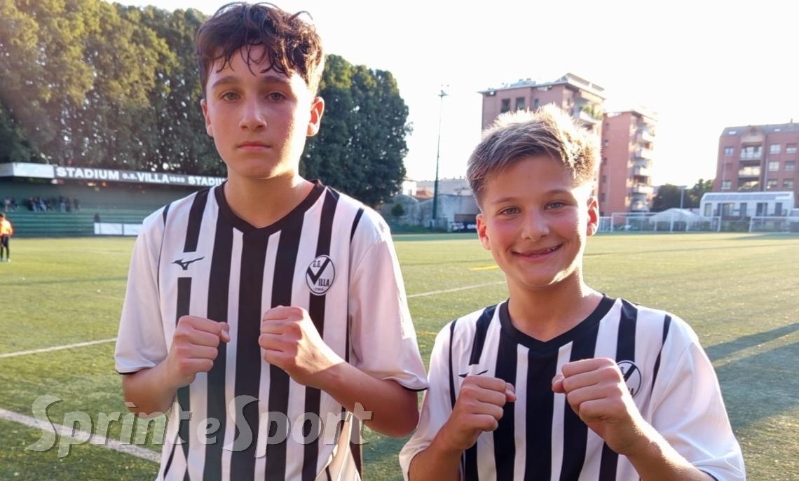 UNDER 15 VILLA • Joel Prince Formaggia e Jacopo Felaco