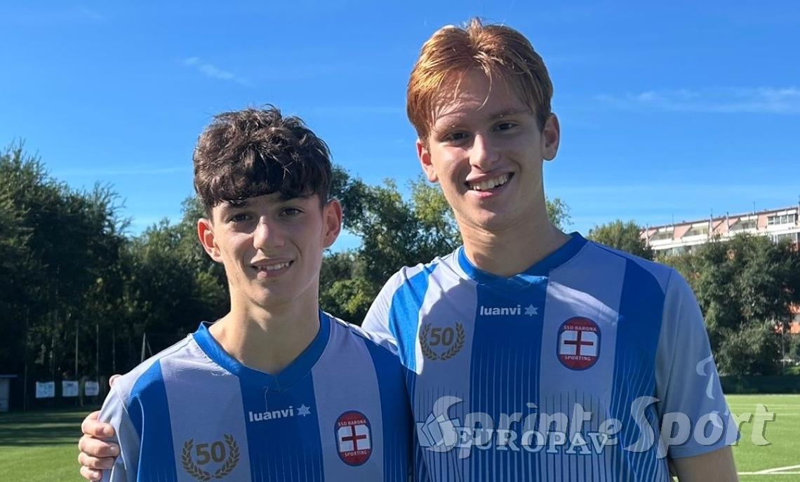 Cristiano Simone (sx), Bruni Lorenzo (dx), Barona