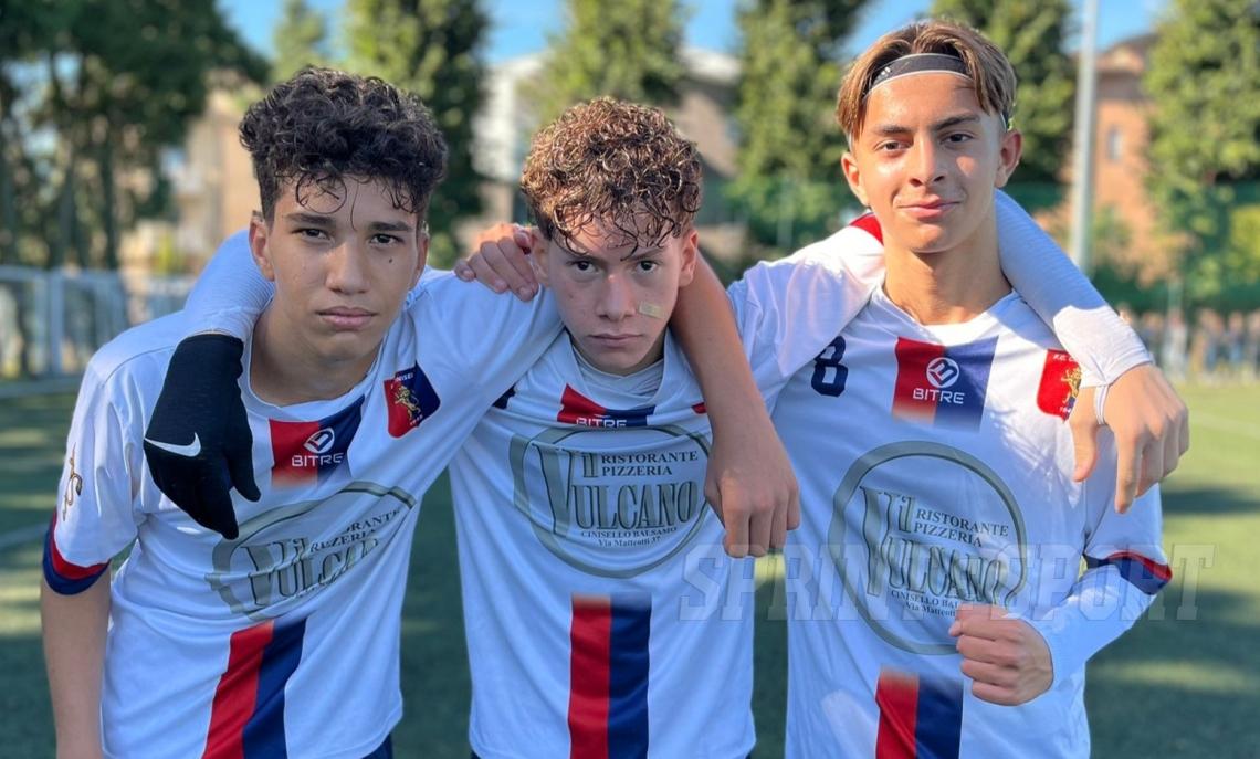 UNDER 15 CINISELLO • Said Mohamed, Rayan Zhari, Stefano Ferrari