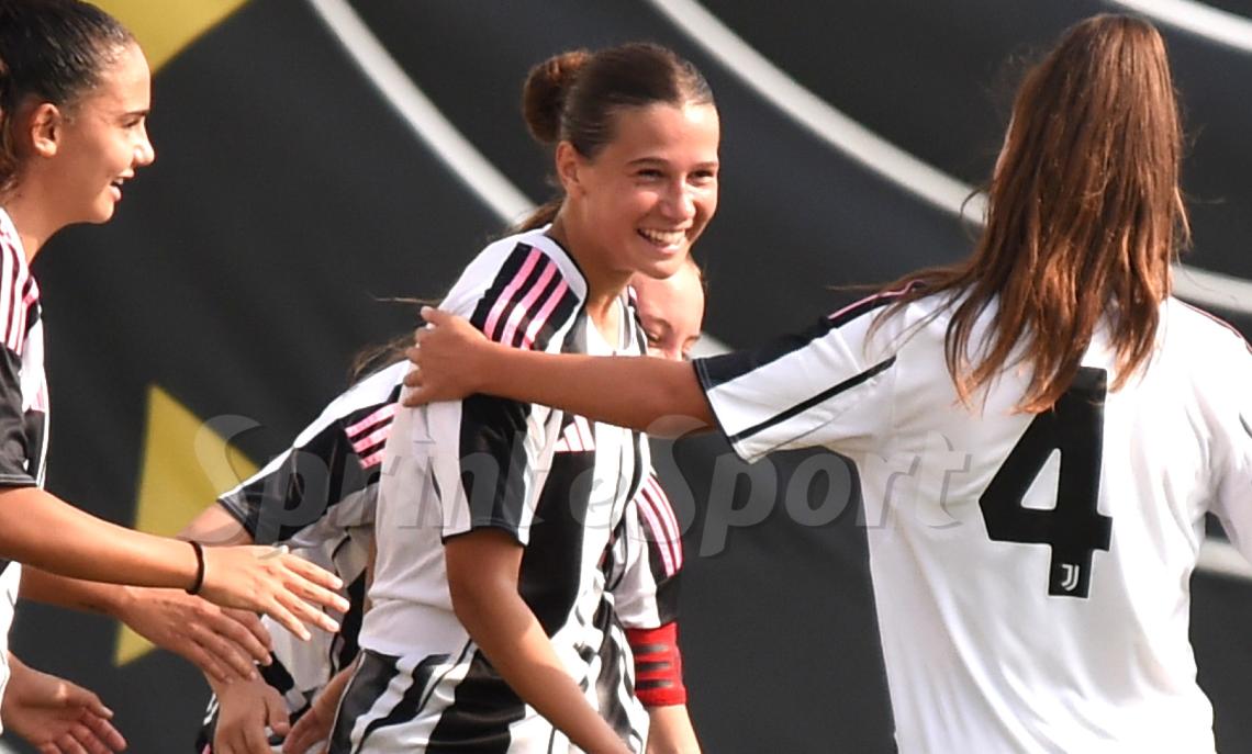 Primavera 1 Femminile: Anna Copelli, attaccante 2008 della Juventus, già 3 gol nelle prime due giornate 
