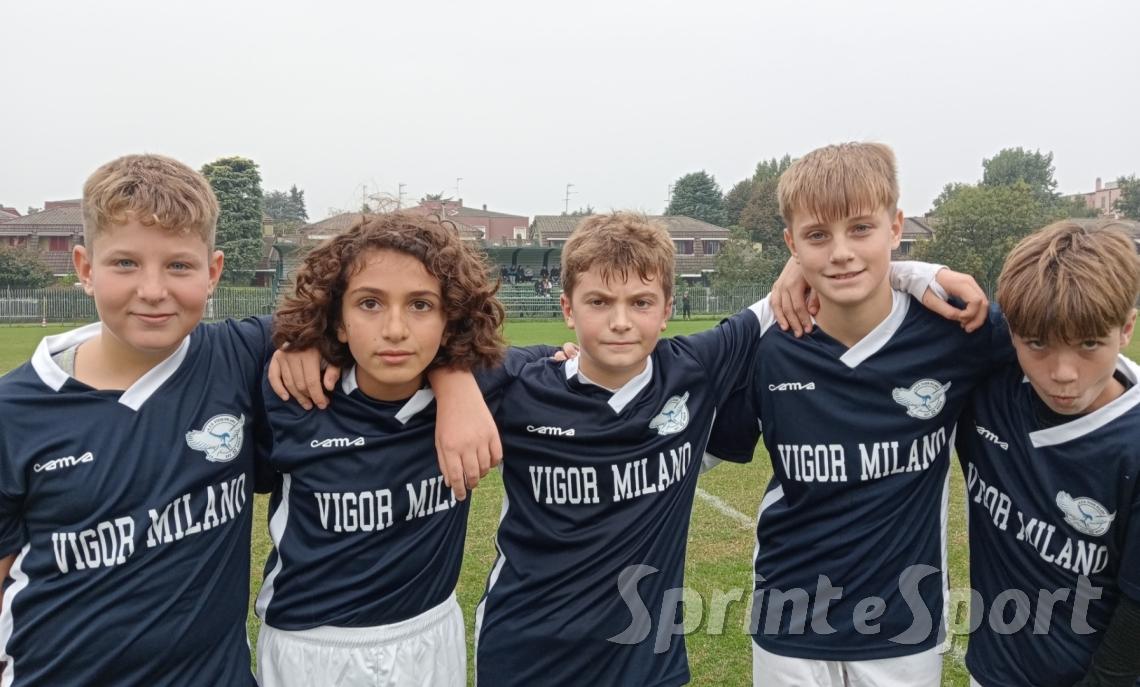 Super Vigor Milano! I classe 2013 si aggiudicano tre tempi su quattro e vincono all'esordio!