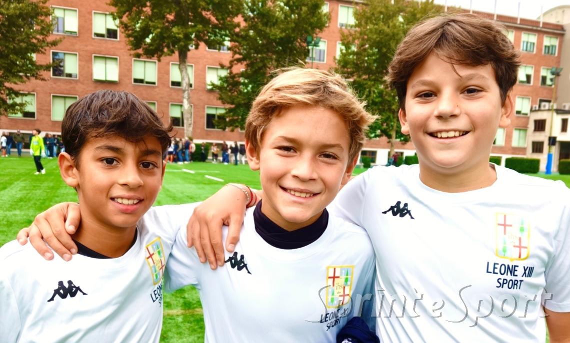 Leone XIII  Esordienti B • Masotti D., Vittorelli, Grassi J.