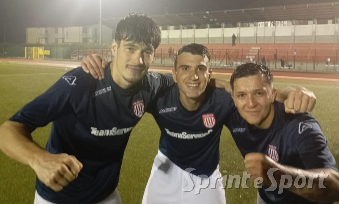 Bislim Shala, Gabriele Basile e Marco Marra: eroi della Concorezzese