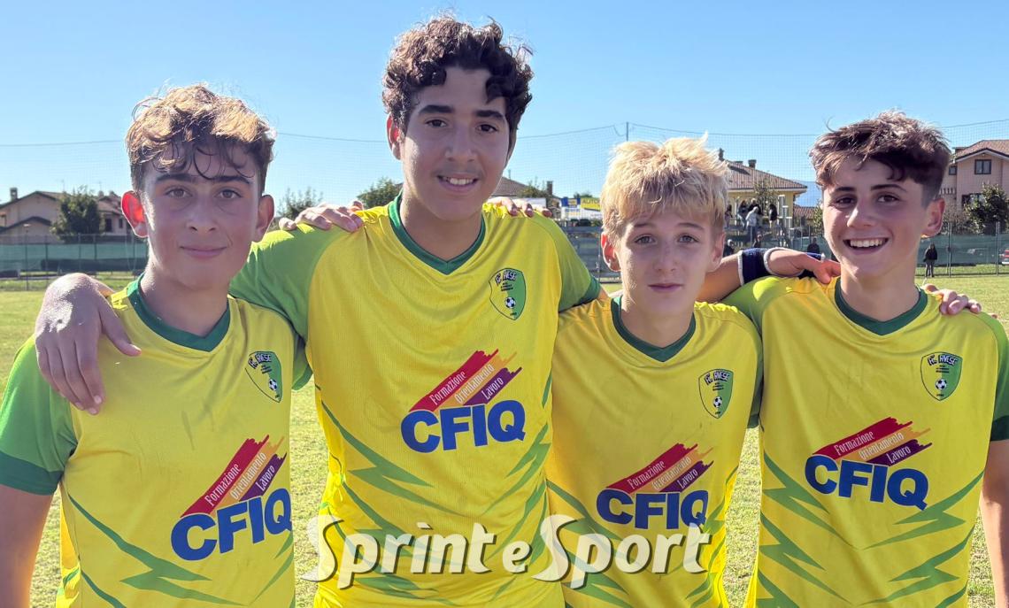 Under 15 Provinciali Pinerolo, Rivese-Pancalieri Castagnole 3-1: Nicolò Cavaglià, Rayan Fathi, Victor Cocea e Alessandro Grivet.