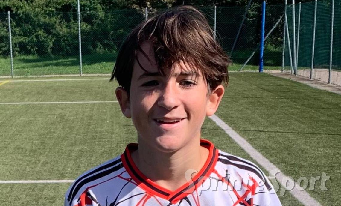 Leonardo Paglia, autore di un'ottima partita dove a mancare è stato solo il gol, più volte sfiorato