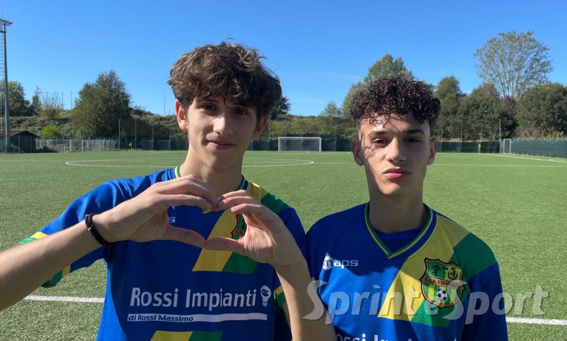 VIDARDESE UNDER 16 • Cialona e Catapano autori della rimonta contro il Fanfulla