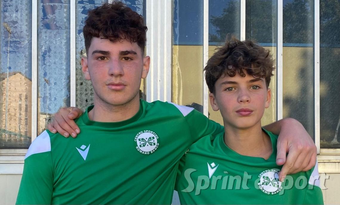 Lorenzo Redondi e Francesco Bellini • ROMANO BANCO U16