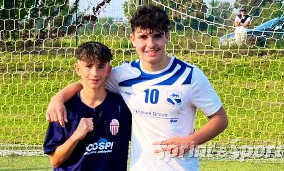 Manuel Angiulli e Lorenzo De Giorgi; OLMI-MUGGIANO, ORIONE UNDER 16