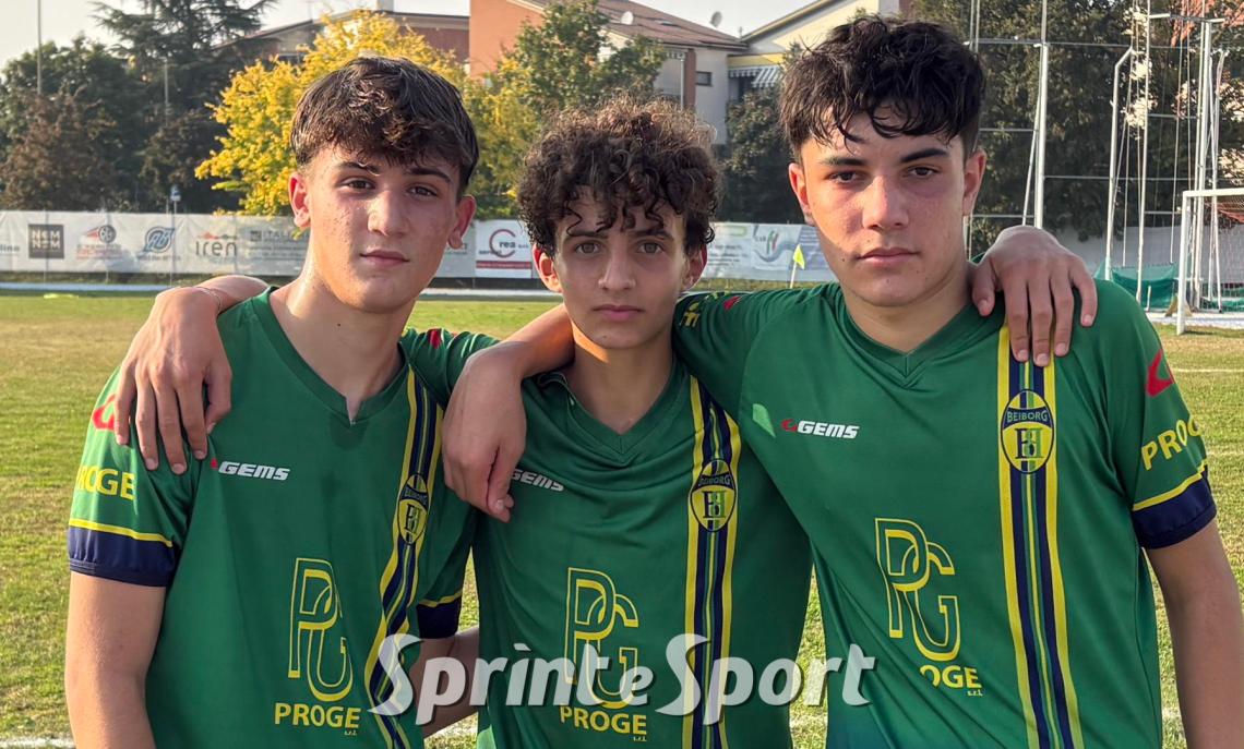Under 16 Provinciali Beiborg-San Secondo 3-1: Denis Moroni, Tommaso Brunelli, Matteo Landolfi.