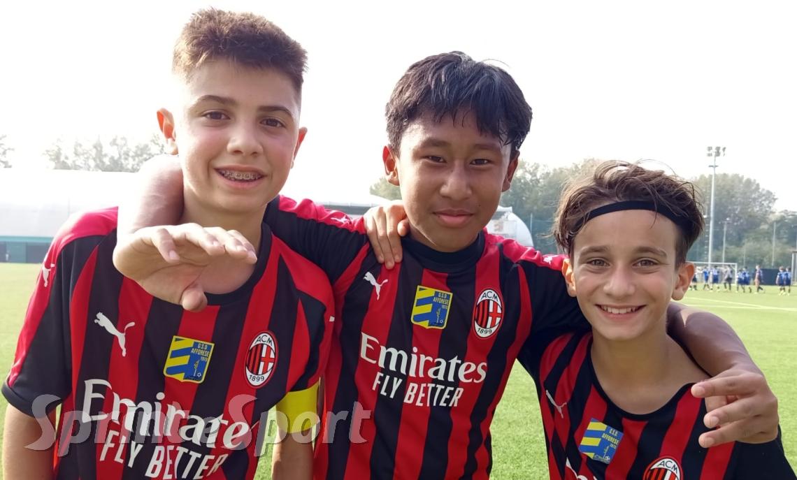 ESORDIENTI AFFORESE • Marco Pirinoli, Magar Ayush Thapa e Carmine Bianco