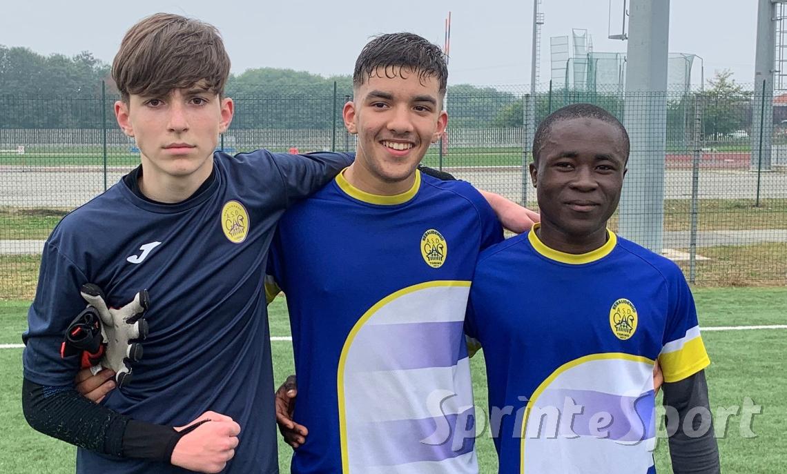 Gabriel Tautu, Moemen Mhaouech, Issouf Ouattara FC Volpiano-Rebaudengo 0-2 Torino Under 15