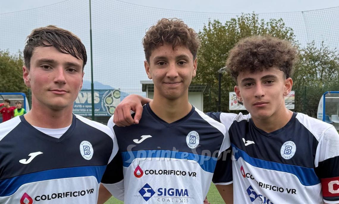 Under 15 - Baveno Stresa-NovaRomentin - i marcatori Gashi, Caramia e Nocera