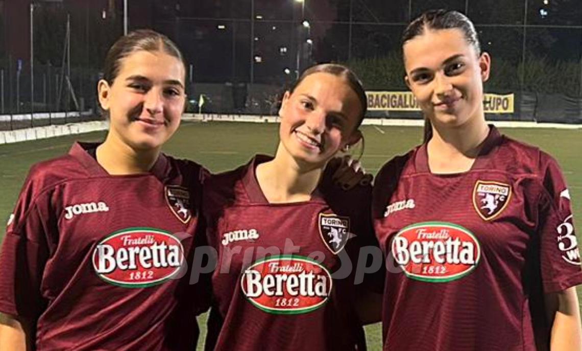 Under 19 Femminile, Torino-Baveno 13-0: Diletta La Rocca, Emma Nota e Giulia Gullo