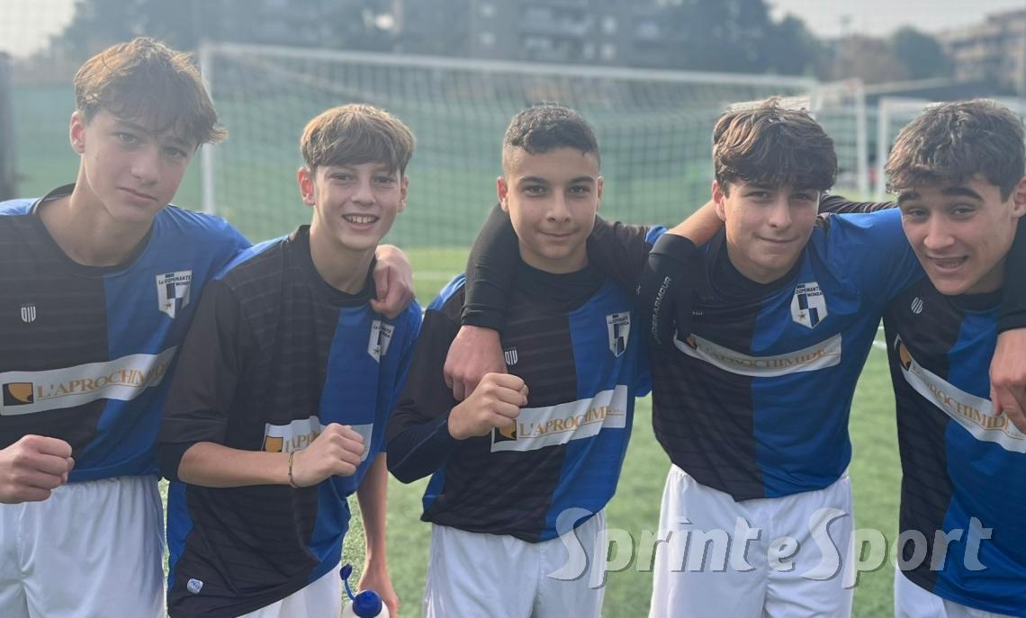 UNDER 15 LA DOMINANTE • Farina, Pollio, Longonim Deidda, Zucchetti