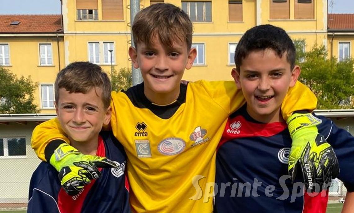 Marco Esposito, Arapi Gabriel e Simone Marra; COB 91 PULCINI