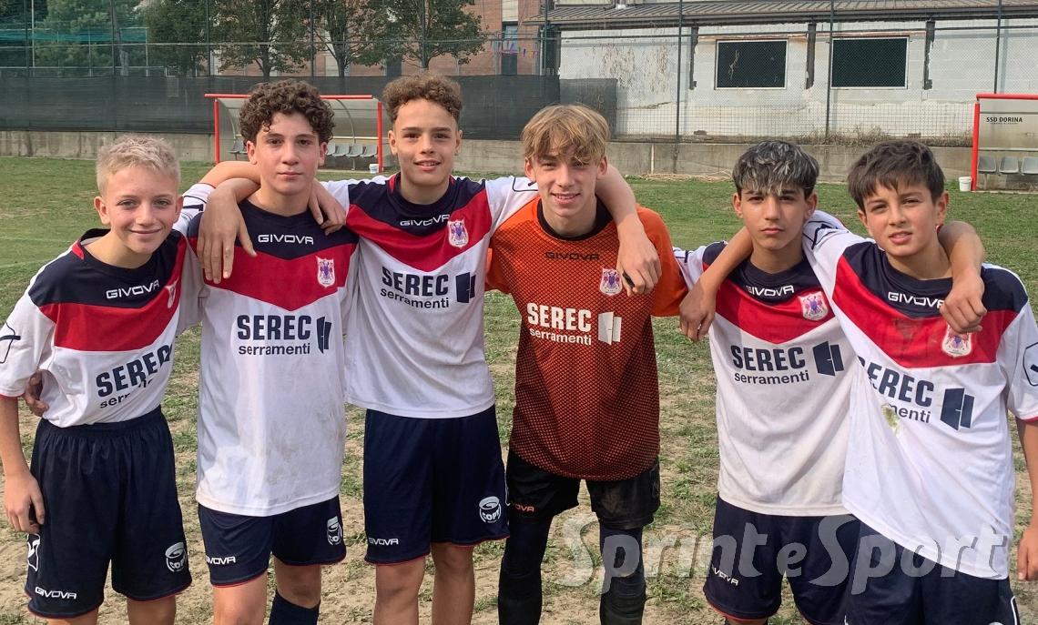 Davide Lombardo, Andrea grasso, Samuel Scarfone, Luca Enrnandes, Lorenzo De Lucia e Federico Damiani i migliori in campo di Dorina Druentina 0-7 Under 15 Torino