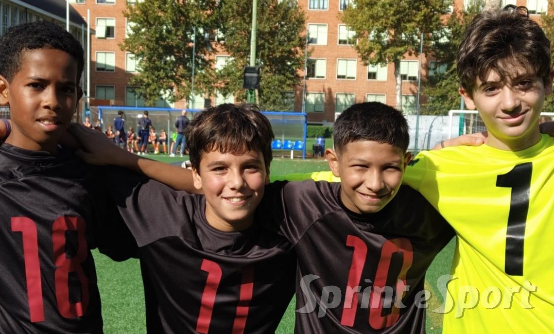 TRIESTINA 1946 ESORDIENTI B • Velardi, Bonfanti, Avram, Depetro