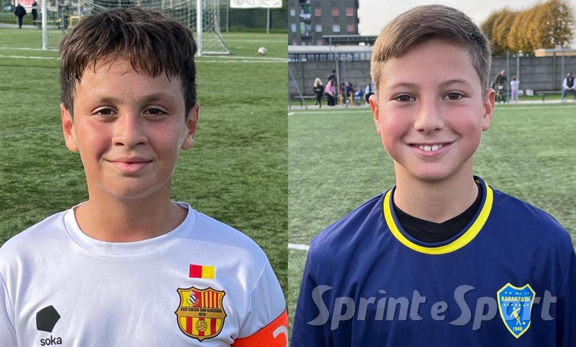 Curcio dello Zibido e Somenzi della Baranzatese