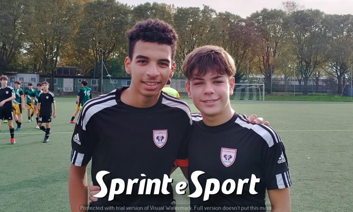 Provinciali Under 15 Torino &bull; Anis Mekaliche e Matteo Zidda &bull; Real Orione - Barracuda 0-3