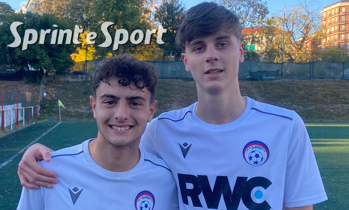 Terza Categoria Piemonte, Antonelliana-Lucento 3-3, in foto: Fabio Tuccio e Francesco Zaetta