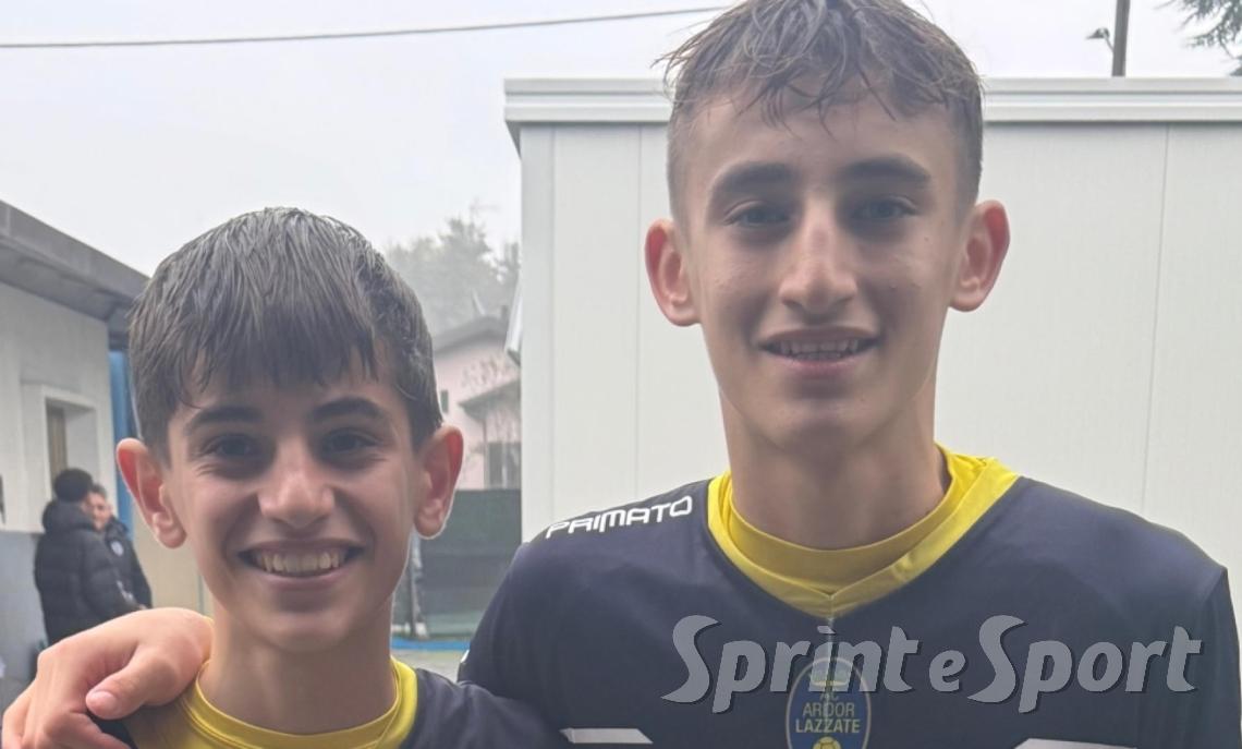 UNDER 14 ARDOR LAZZATE &bull; Samuele Cuturello e Nicol&ograve; Zaffaroni