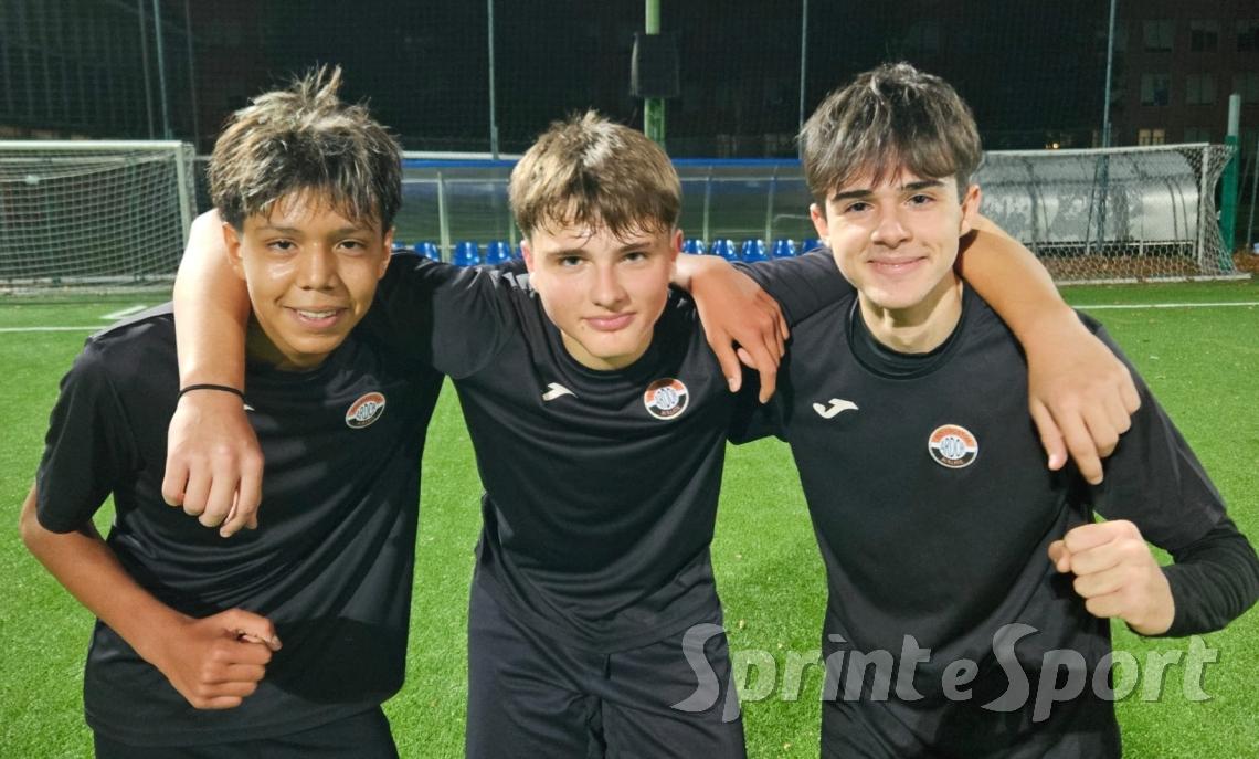 Giordan Arjuna Massari, Davide Doniselli, Federico Foggi &bull; ARDOR BOLLATE UNDER 16