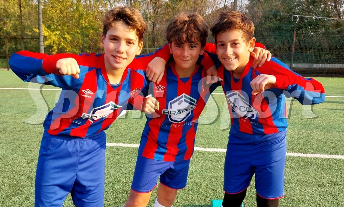 Bergamo Niccol&ograve;, Bavoni Andrea e Milani Cristian &bull; ENOTRIA ESORDIENTI B