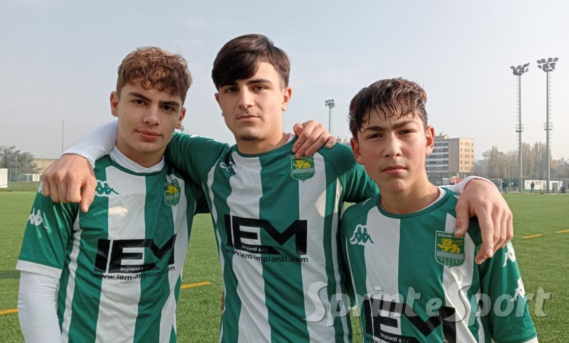 UNDER 15 ROZZANO&bull;Paparella, Cimino e Fumagalli